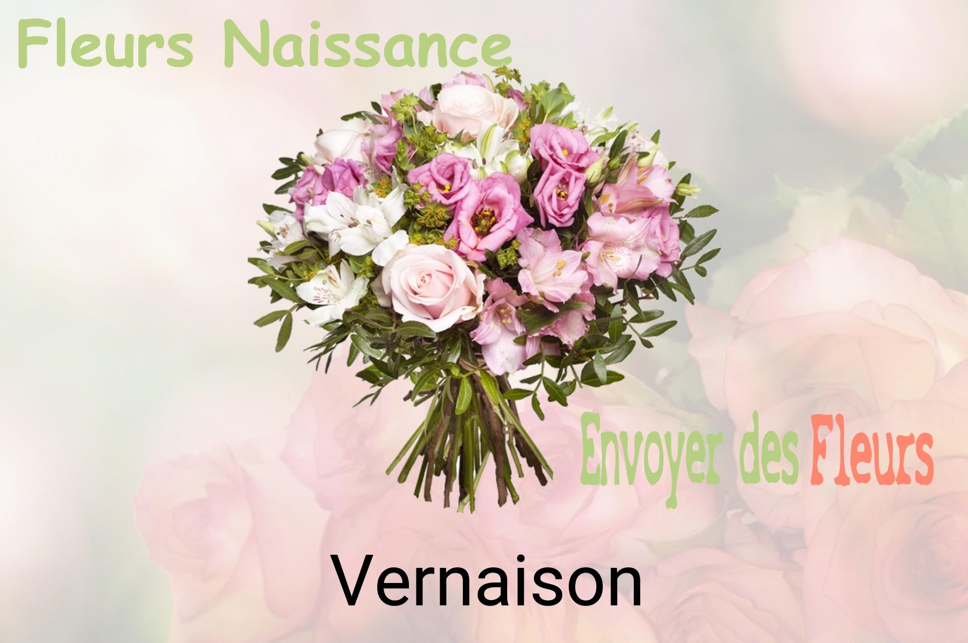 Bouquet de fleurs de naissance livré à Vernaison